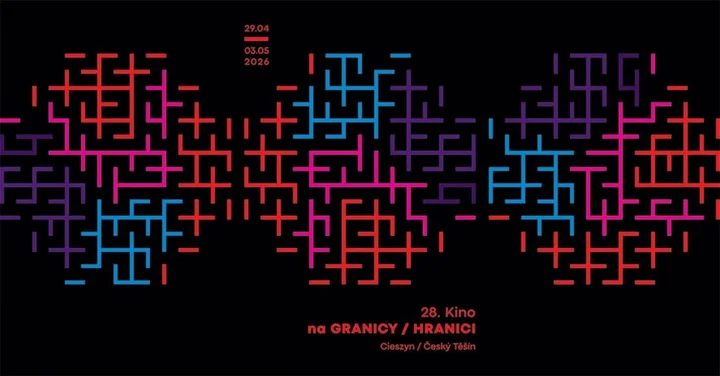 Grafika promocyjna wydarzenia 28. Kino na Granicy / Kino na Hranici — Cieszyn/Český Těšín