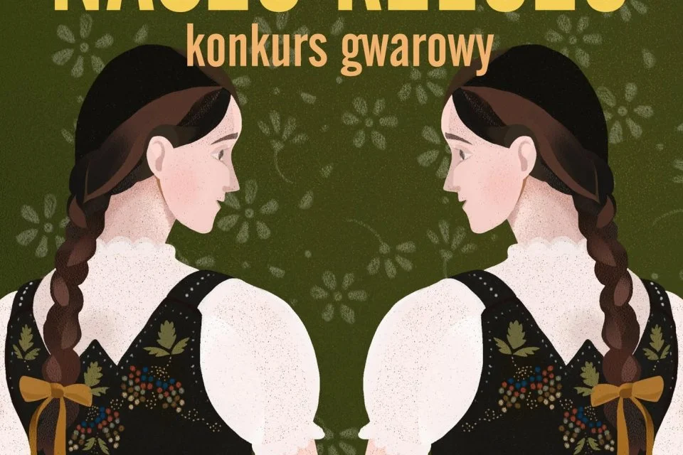 Grafika promocyjna wydarzenia Konkurs gwarowy „Naszó rzeczó”