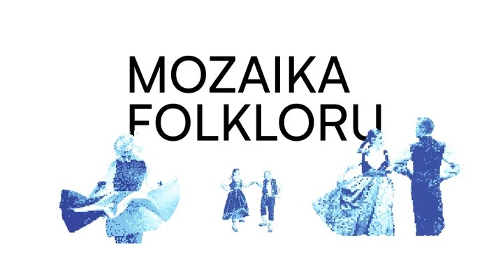 Obrazek przedstawia grafikę promocyjną wydarzenia Spotkanie trzech zespołów folklorystycznych w Teatrze im. Adama Mickiewicza
