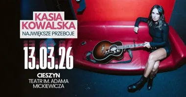 Grafika promocyjna wydarzenia Kasia Kowalska – Akustycznie: koncert w Cieszynie, 13 marca 2026