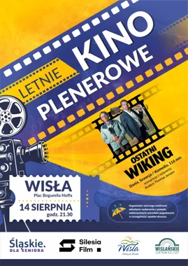 Grafika promocyjna wydarzenia Kino plenerowe – „Ostatni Wiking”