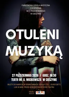 Grafika promocyjna wydarzenia Otuleni muzyką