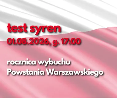 Grafika promocyjna wydarzenia test syren