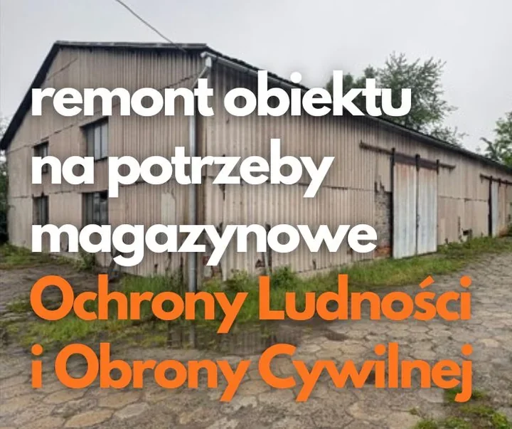 Półtora miliona złotych na magazyn ochrony ludności w Cieszynie