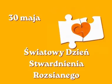 Pomarańczowy znak wsparcia dla osób z SM. Diagnoza ma znaczenie
