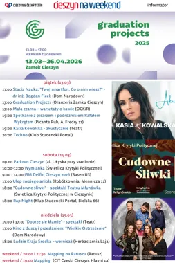 Weekend w Cieszynie – mapping, koncert Kasia Kowalska i warsztaty kawowe