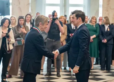 Cieszyński rusznikarz z najwyższym medalem kultury i uznaniem państwa