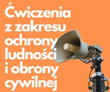 Syreny zabrzmią w Cieszynie. To będą ćwiczenia, nie prawdziwy alarm