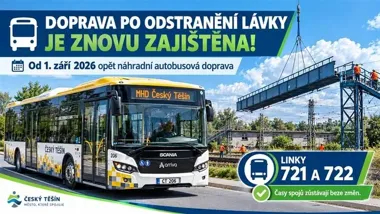 Po demontażu kładki wracają autobusy. Czeski Cieszyn planuje stałe trasy