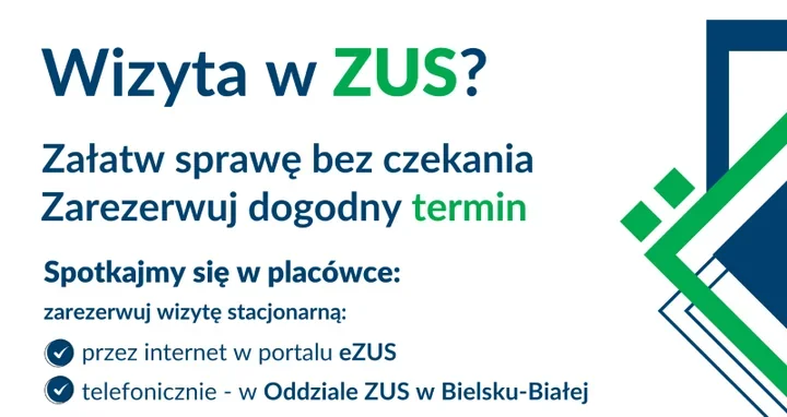 Wizyta w ZUS bez stania w kolejce. Są trzy sposoby rezerwacji