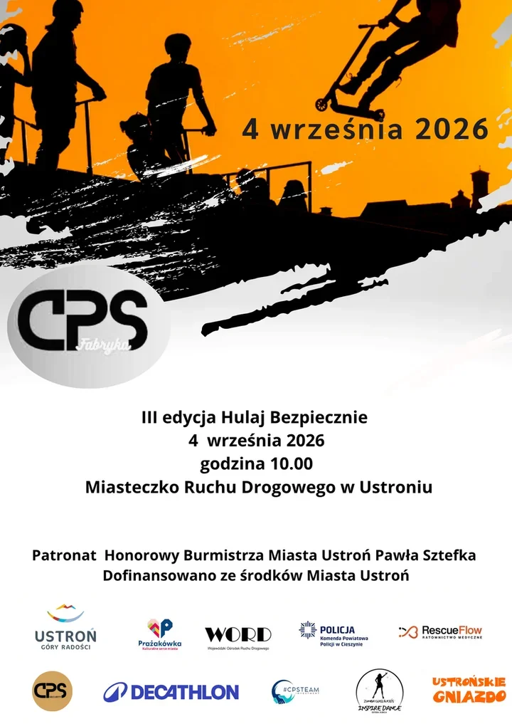 W Ustroniu dzieci będą uczyć się bezpiecznej jazdy na hulajnogach