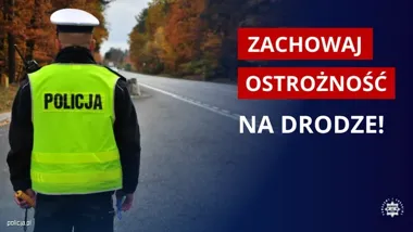 Jesienne drogi wydłużają hamowanie. Policja wskazuje najczęstsze zagrożenia