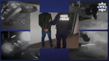 Ucieczka przed policją skończyła się wyciekiem gazu na stacji paliw