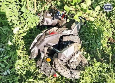 Ucieczka na skuterze w Zebrzydowicach skończyła się w rowie i przed sądem