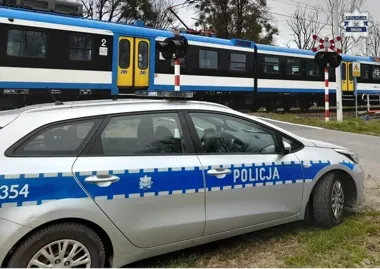 Goleszów na celowniku policji - jeden błąd przy torach może kosztować życie