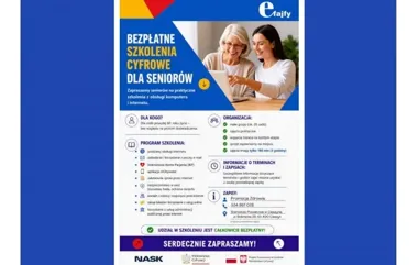 Seniorzy w Cieszynie nauczą się bezpiecznie korzystać z internetu