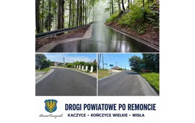 Ponad 2,5 km nowych nawierzchni w powiecie. Remonty kosztowały 2 mln zł