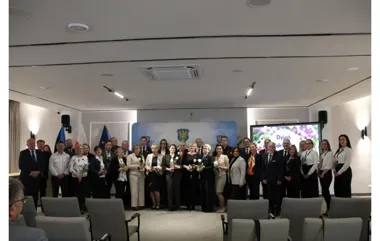 W Cieszynie wyróżniono tych, którzy codziennie trzymają zdrowie powiatu w ryzach