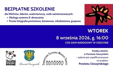 Organizacje z powiatu cieszyńskiego nauczą się e-Doręczeń i fotografii