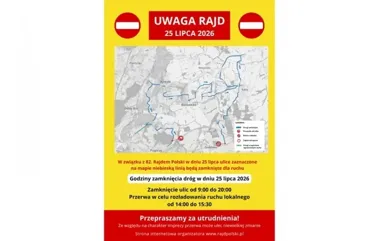 Rajd Polski zamknie drogi w powiecie cieszyńskim. Są wyjątki dla ruchu lokalnego