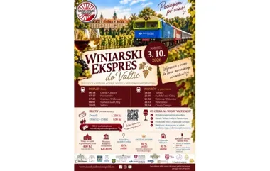 Winiarski Ekspres rusza z Czeskiego Cieszyna. Bilety od 630 koron