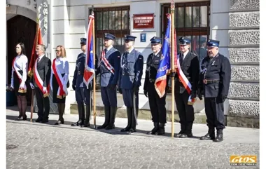 Cieszyn świętował 3 Maja. Powiat pojawił się z pocztem sztandarowym