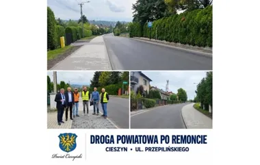 Ulica Przepilińskiego po remoncie. Przebudowano 600 metrów drogi
