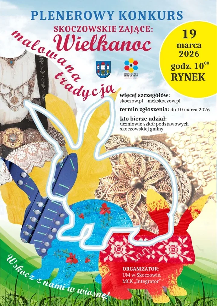 Na Rynku powstaną malowane zające – plenerowy konkurs i warsztaty wielkanocne