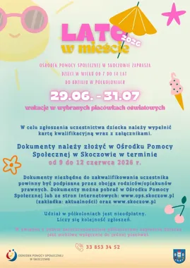 Letnie półkolonie ruszą w Skoczowie. Zapisy potrwają tylko kilka dni