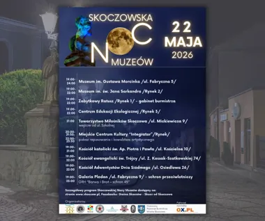 Noc muzeów w Skoczowie obejmie ratusz, schron i kilka świątyń