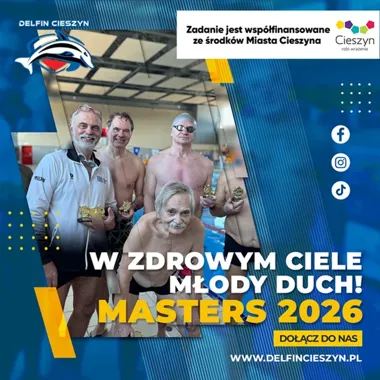 Dorośli i seniorzy wracają do pływania. Delfin Cieszyn rusza z nowym projektem