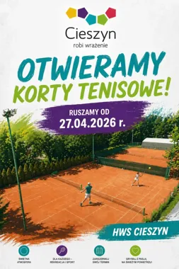Korty tenisowe wracają do gry. W Cieszynie rusza nowy sezon