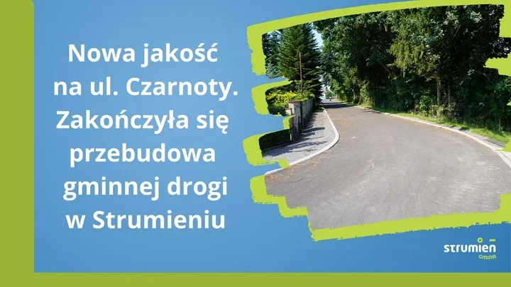 Nowa jezdnia i chodnik przy ul. Czarnoty. Inwestycja już gotowa