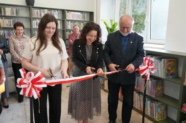 Filia biblioteki w Drogomyślu po remoncie. Wydano 35 tys. zł