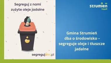 Zużyty olej nie do zlewu. Osiem punktów w gminie Strumień