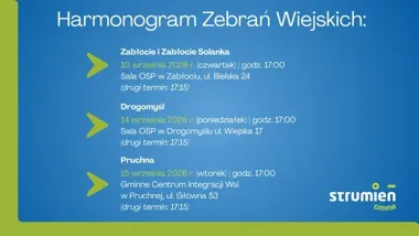 Mieszkańcy zdecydują o funduszu sołeckim. Nadchodzą zebrania w gminie Strumień