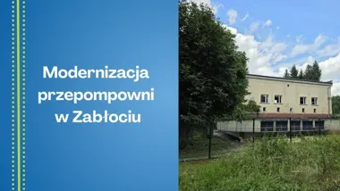 18,6 mln zł na przepompownię w Zabłociu. Ma ograniczyć ryzyko podtopień