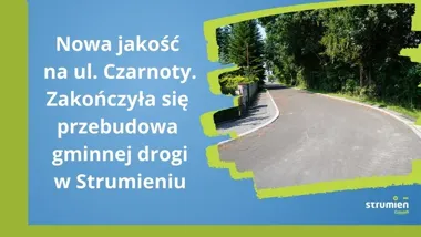 Nowa jezdnia i chodnik przy ul. Czarnoty. Inwestycja już gotowa