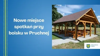 Nowa wiata przy boisku w Pruchnej. Inwestycja kosztowała ponad 55 tys. zł