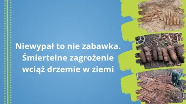 Wiosenne prace odsłaniają zagrożenie, które po latach wciąż może wybuchnąć