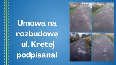 Kręta w Drogomyślu ma się zmienić w wygodniejszą i bezpieczniejszą drogę