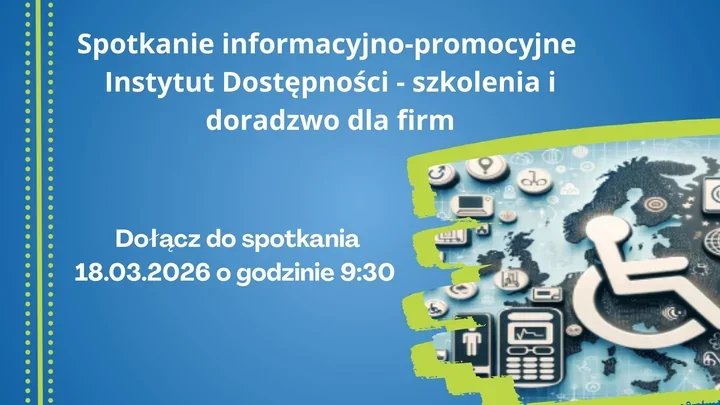 Bezpłatne szkolenia i doradztwo o dostępności – spotkanie dla firm w Strumieniu