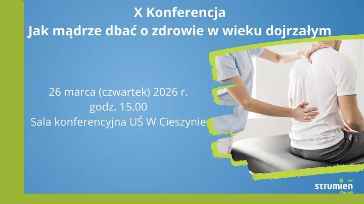 Seniorzy w Cieszynie uczą się dbać o kręgosłup – konferencja i bezpłatne konsultacje