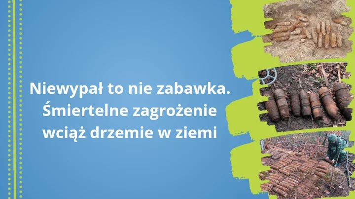 Wiosenne prace odsłaniają zagrożenie, które po latach wciąż może wybuchnąć
