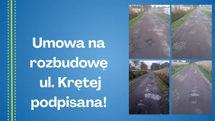 Kręta w Drogomyślu ma się zmienić w wygodniejszą i bezpieczniejszą drogę