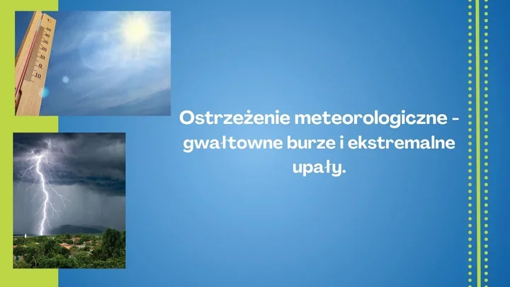 Burze i upał uderzą jednocześnie. Dla powiatu cieszyńskiego wydano dwa alerty