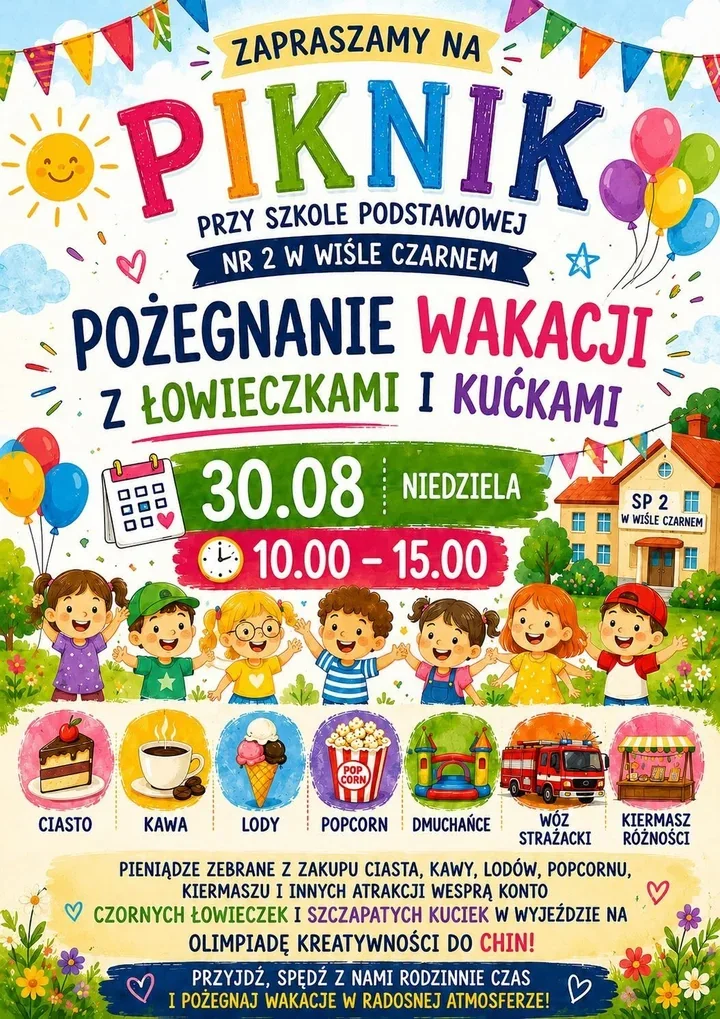 Rodzinny piknik pomoże sfinansować wyjazd młodych wiślan do Chin