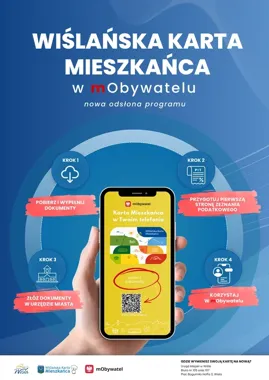 Wiślańska karta mieszkańca trafia do mObywatela, lecz plastik nadal się przyda