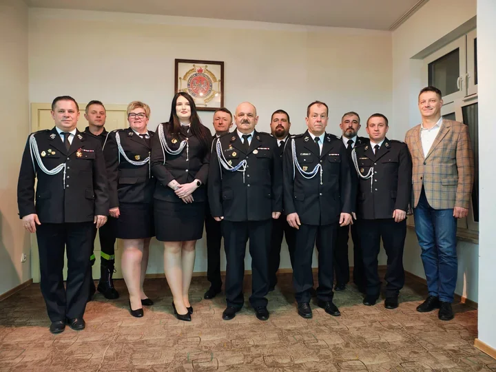 W remizie w Malince wybrano nowy zarząd OSP – puchary dla młodzieży i odznaczenia