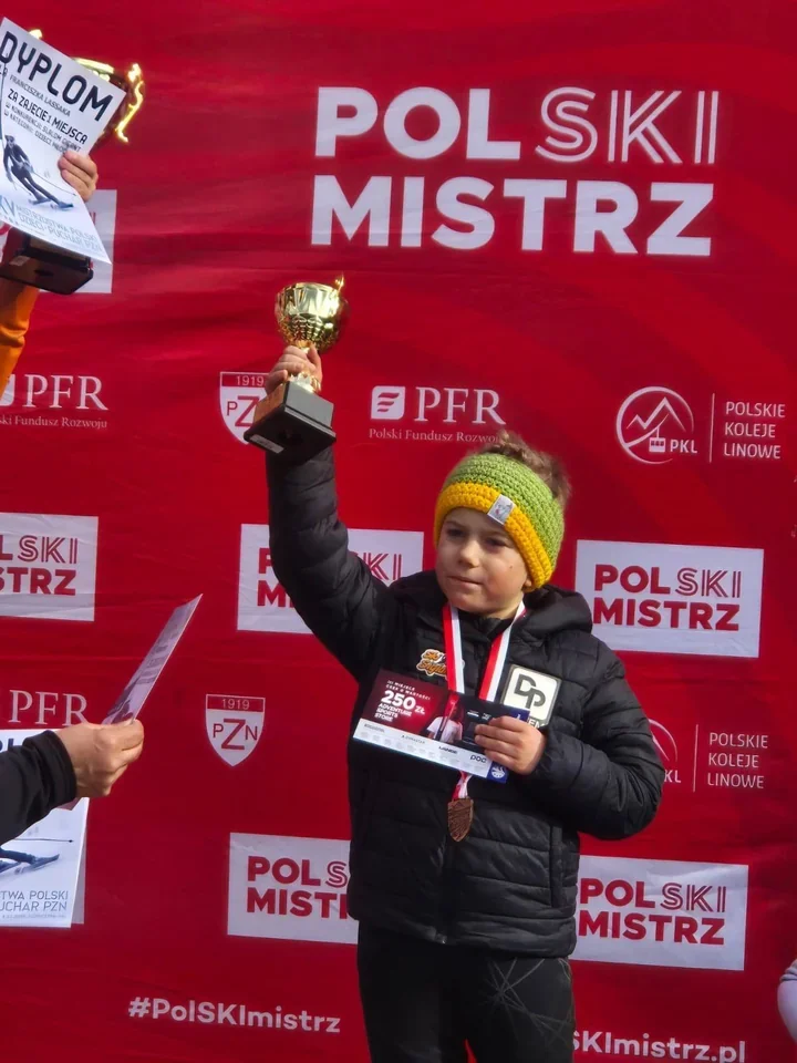 Młody wiślanin stanął na podium w Czorsztynie po zaciętej walce